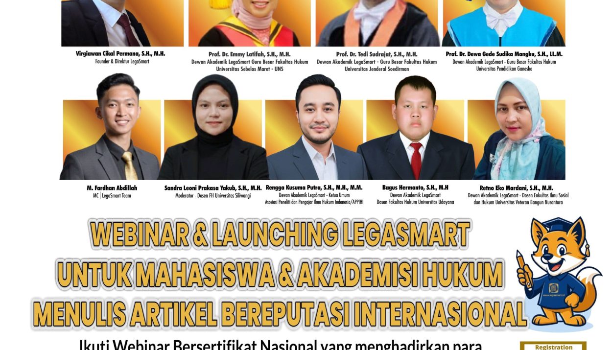 Strategi Menulis Artikel Hukum yang Layak Publikasi di Jurnal Internasional Bereputasi: Dari Ide hingga Naskah Siap Submit