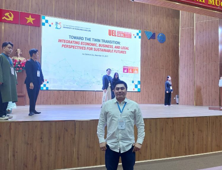 Guru Besar Hukum Yang Pertama di Undiksha yaitu Prof. Dr. Dewa Gede Sudika Mangku, S.H., LL.M Mengikuti Kegiatan The 2nd Global Conference on Sustainability in Economics, Business and Law, Ho Chi Minh City, Vietnam