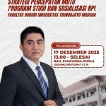 Universitas Trunodjoyo Madura (UTM) Undang Guru Besar Ilmu Hukum Internasional Undiksha Sebagai Narasumber