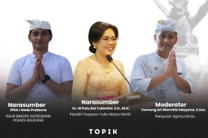 Pendiri Yayasın Yulia Natya Nivriti, Dr. Ni Putu Rai Yuliartini, S.H. M.H. Menjadi Narasumber KEDASIH BALI UTARA